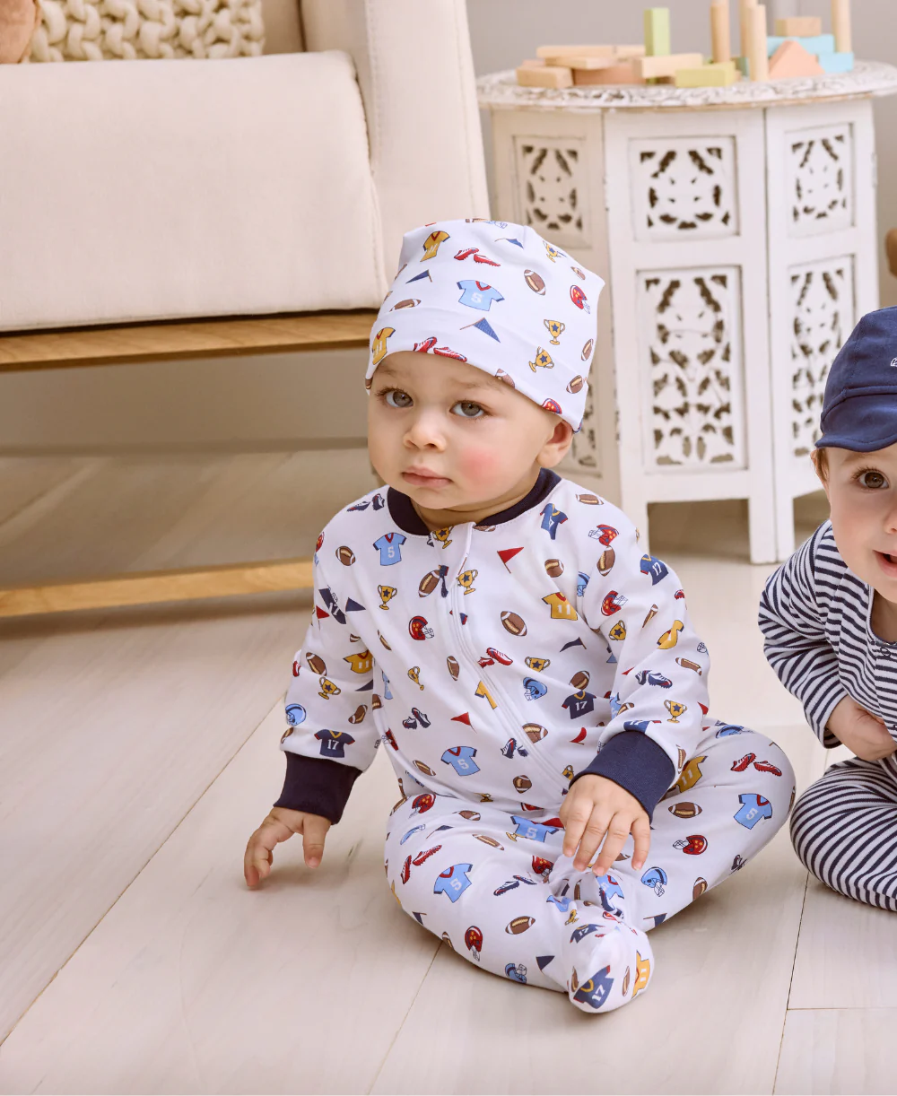 Football Fever Zip Footie - Image 3