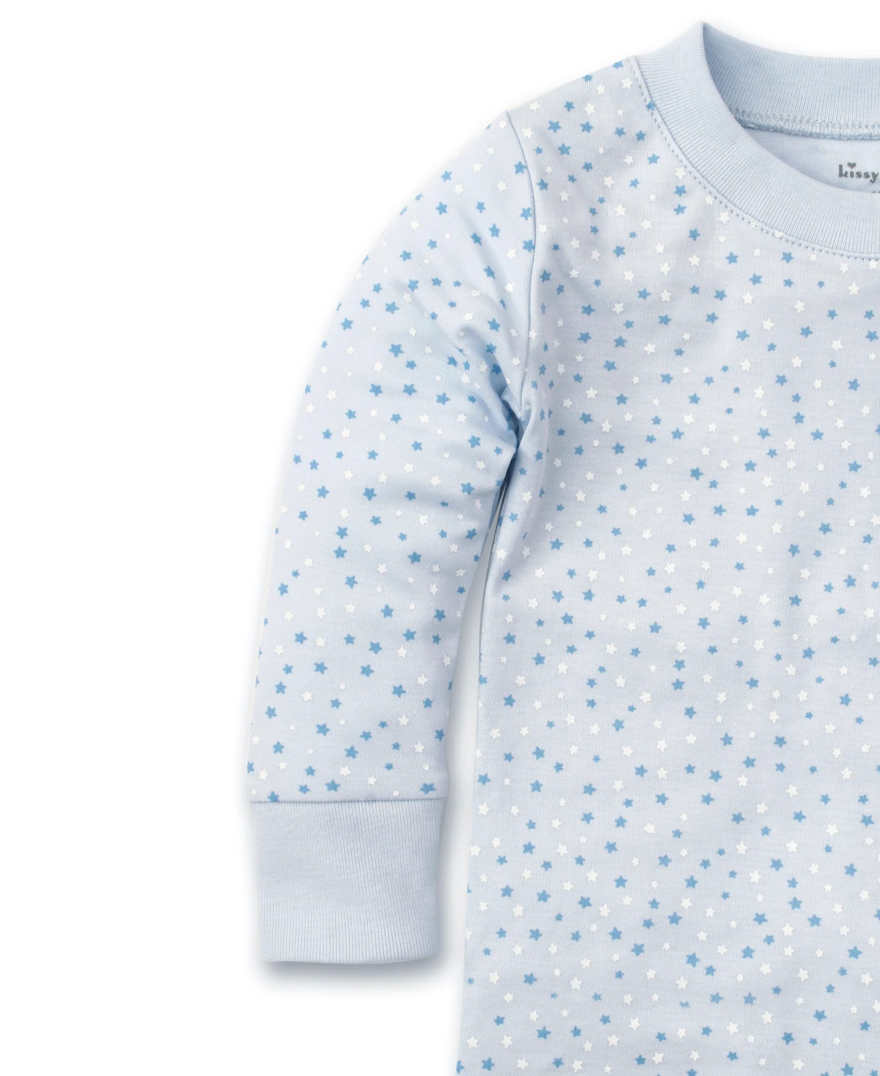 Kissy Superstars Blue Toddler Pajama Set - Image 3