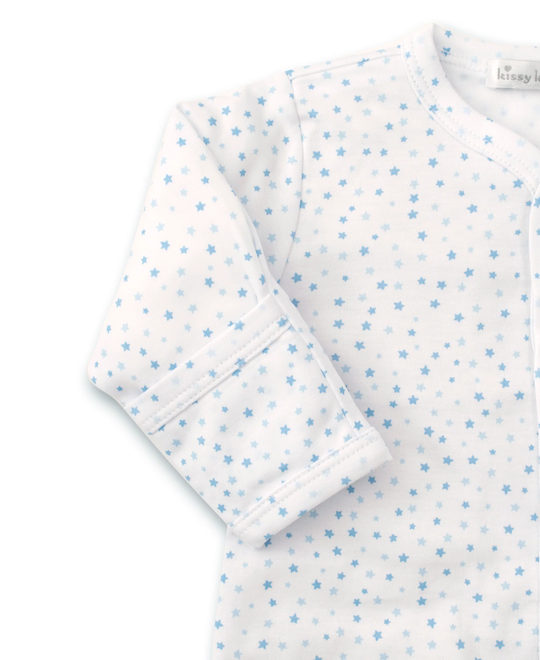 Kissy Superstars White Print Footie - Image 3